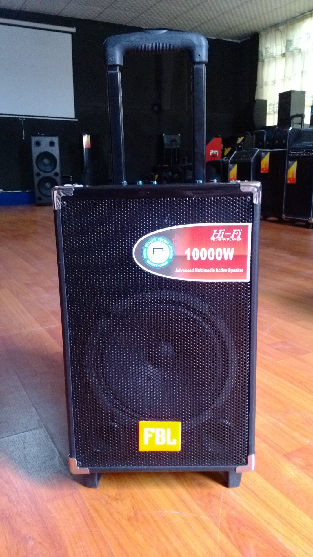 先科音響Q8 大功率拉桿戶外音箱，廠家直銷批發，教學促銷利器